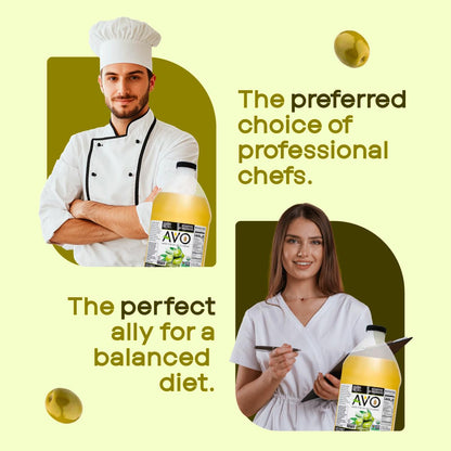AVO ORGANIC 100% EXTRA VIRGIN OLIVE Oil, 64 Fl-oz (Half Gallon) NO preservatives added