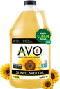 AVO NON-GMO High Oleic Sunflower Oil for General Cooking - 1 Gallon
