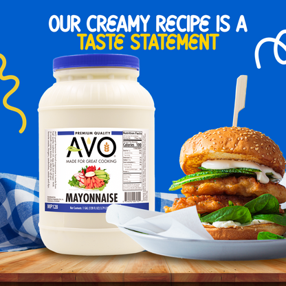 AVO Premium Quality Mayonnaise 1 Gallon