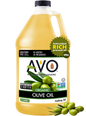 AVO ORGANIC 100% EXTRA VIRGIN OLIVE Oil, 64 Fl-oz (Half Gallon) NO preservatives added